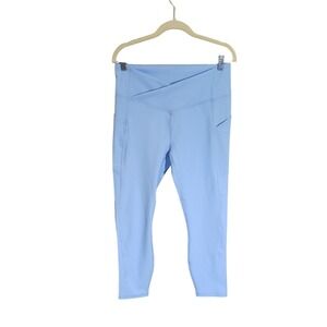NWT Fabletics Oasis Pureluxe‎ Ribbed High Waist Crossover 7/8 Legging Size XL
